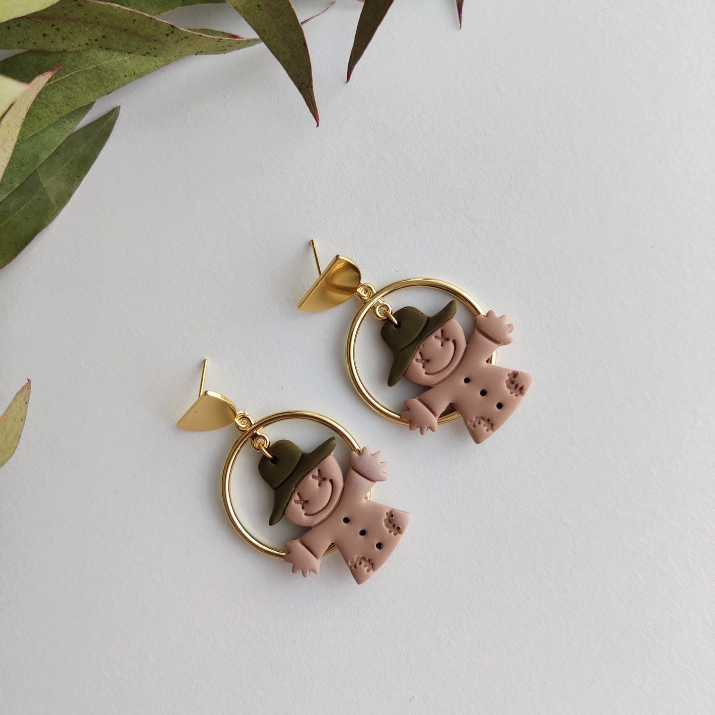 Autumn Collection | Autumn Earrings | Handmade Halloween polymer clay earrings | Fall foliage earrings | Fall colors earrings | Cosy